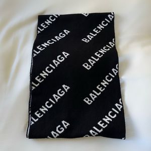 Balenciaga Logo Scarf